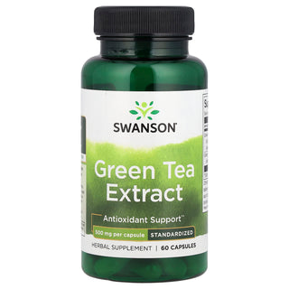 Swanson Green Tea Extract 500mg framsida