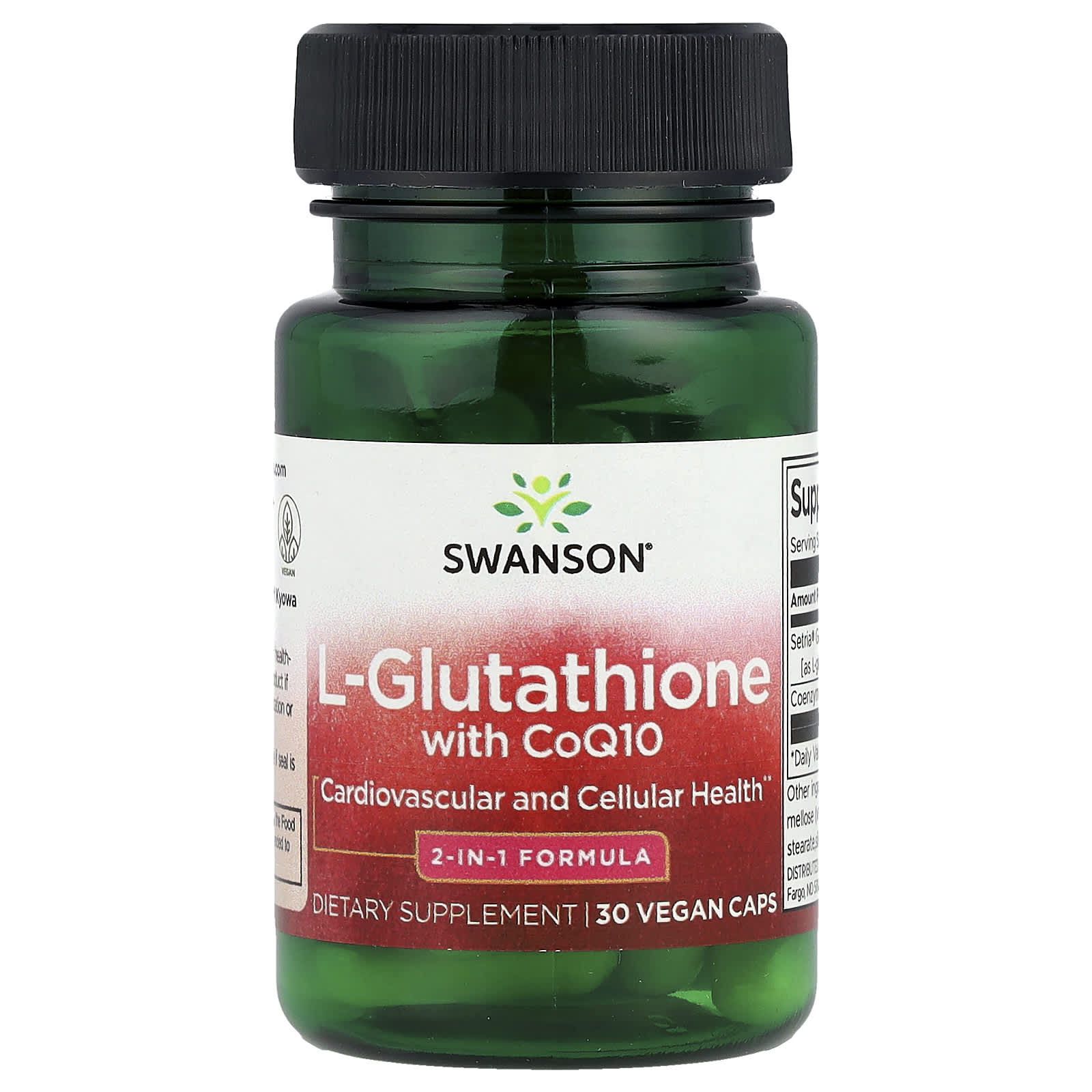 Swanson - L-Glutatiooni CoQ10:llä