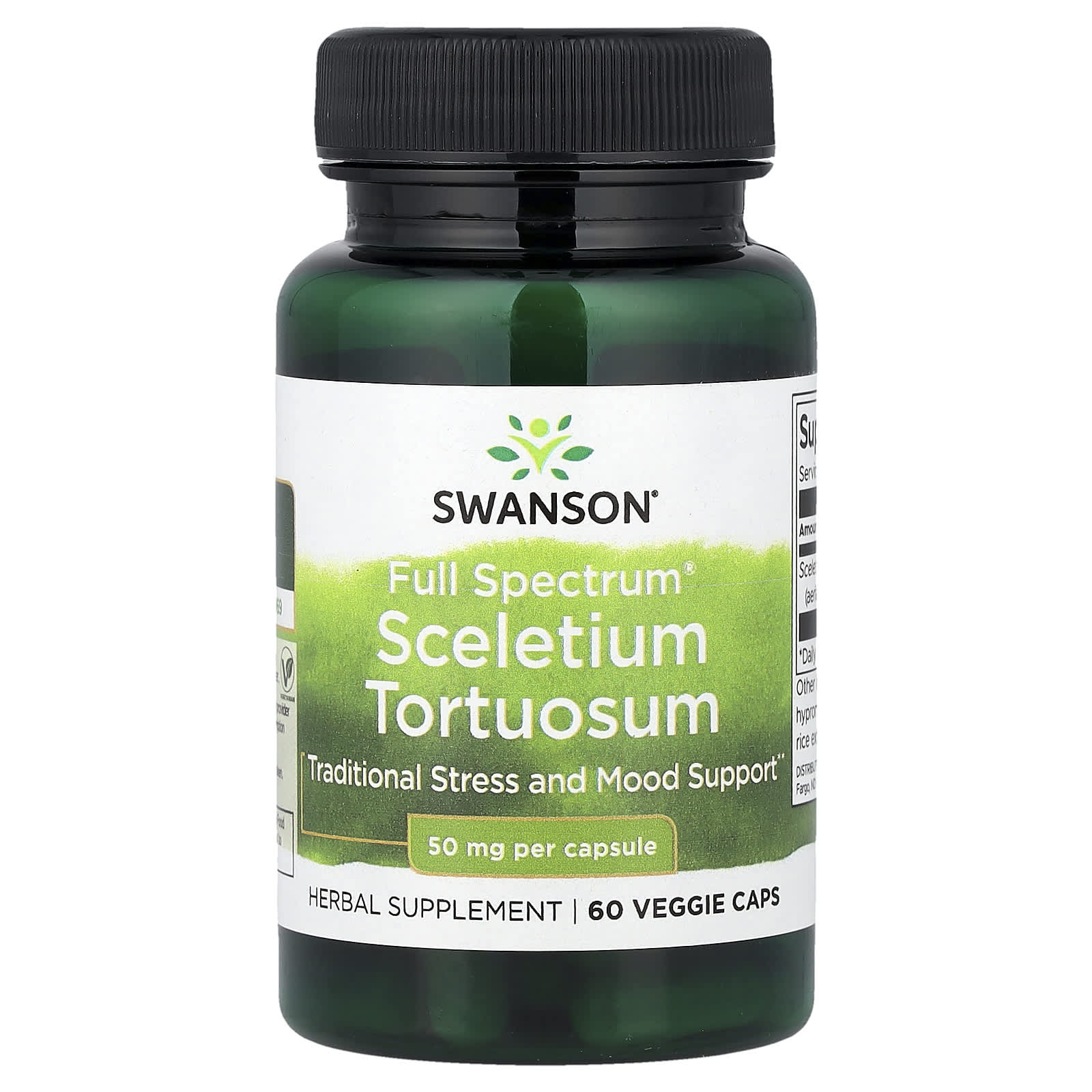 Sceletium Tortuosum Fullspektrum baksida
