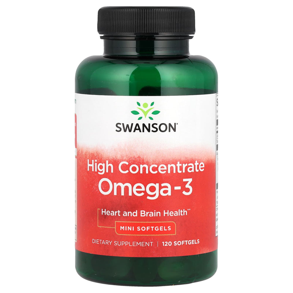 High Concentrate Omega-3 baksida näringsfakta