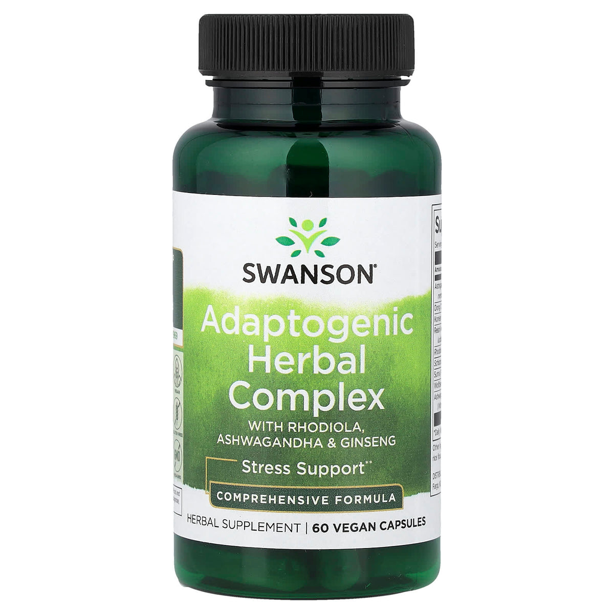 Swanson - Adaptogenic Herbal Complex Rhodiola Ashwagandha Ginseng