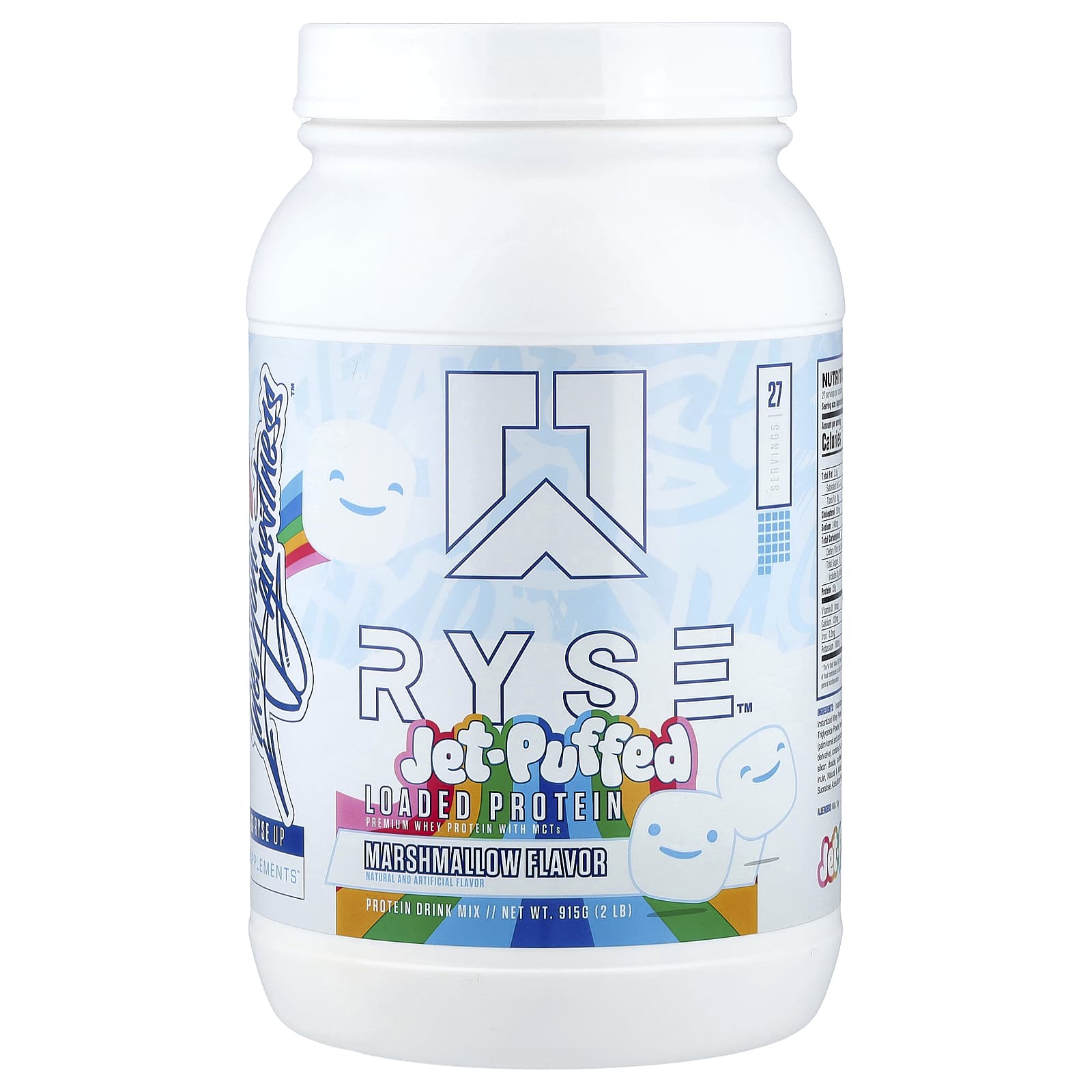 Ryse Jet Puffed Marshmallow baksida