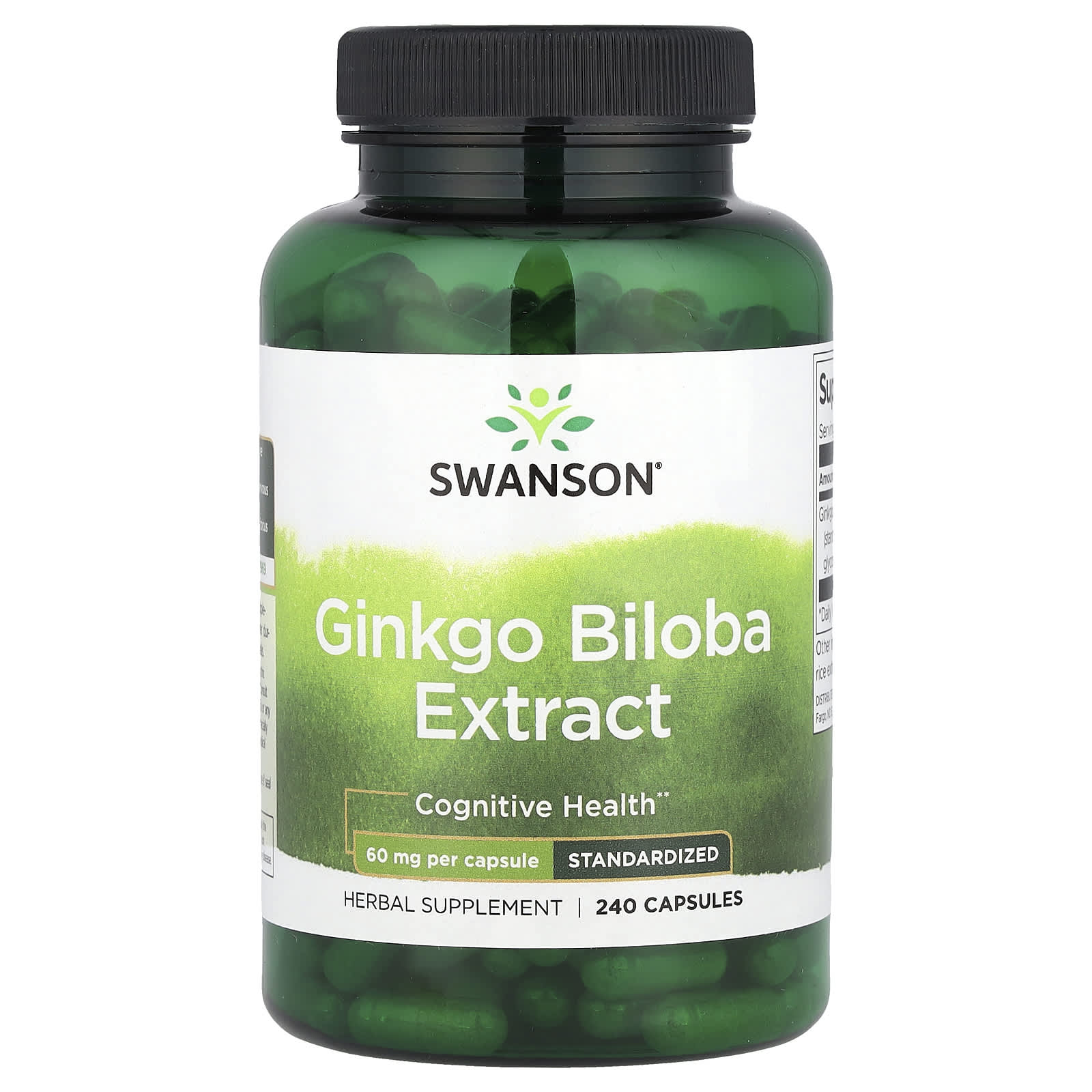 Swanson Ginkgo Biloba Extract framsida