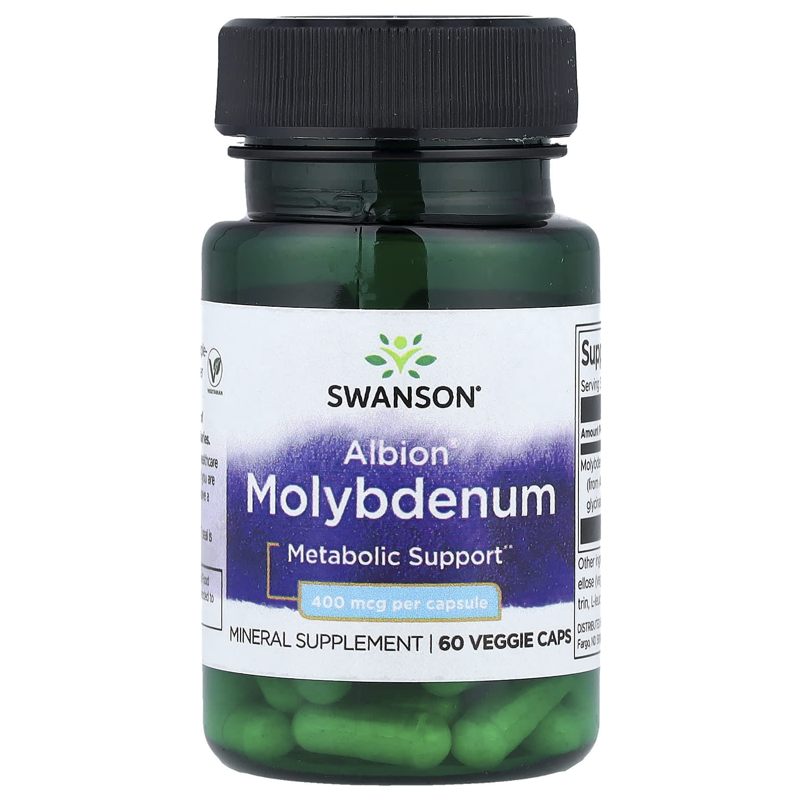 Swanson - Albion Molybdeeni - 60 Vcaps