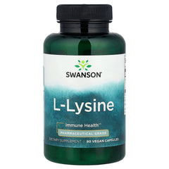 L-Lysine baksida med näringsfakta