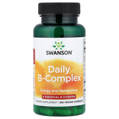 B-Complex Daily baksida med näringsfakta
