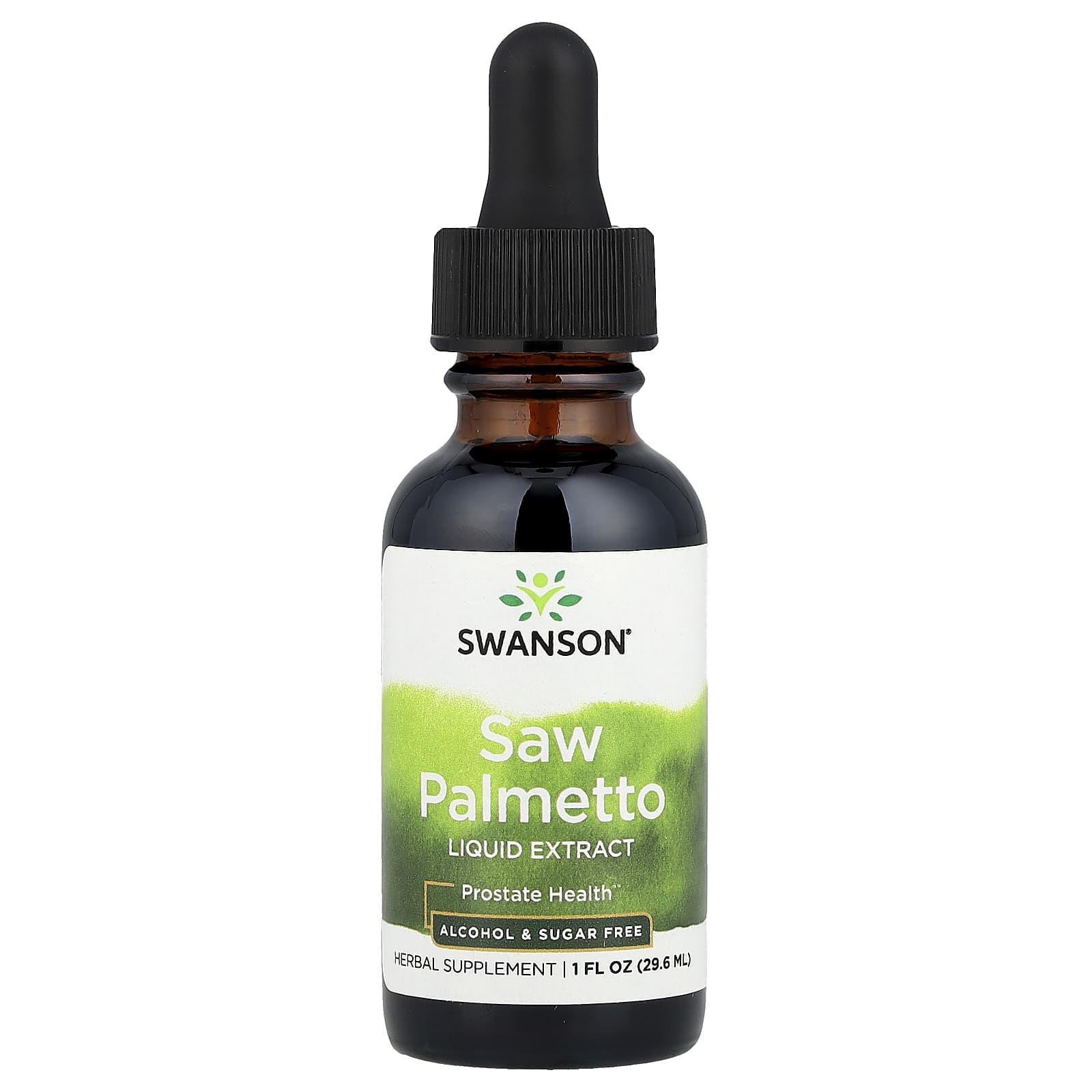 Saw Palmetto Liquid Extract – baksida etikett