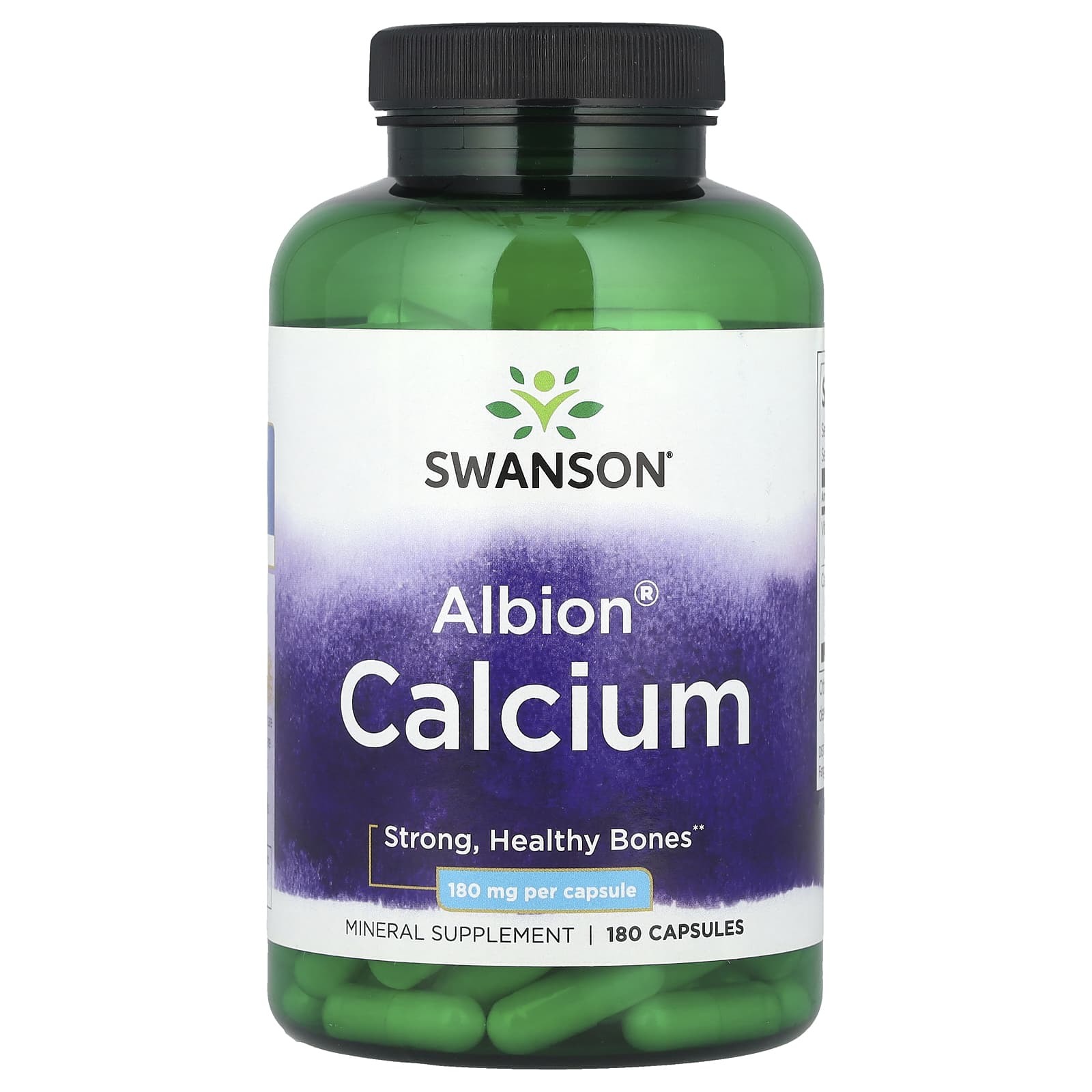 Swanson - Albion Calcium - 30 Kapsler