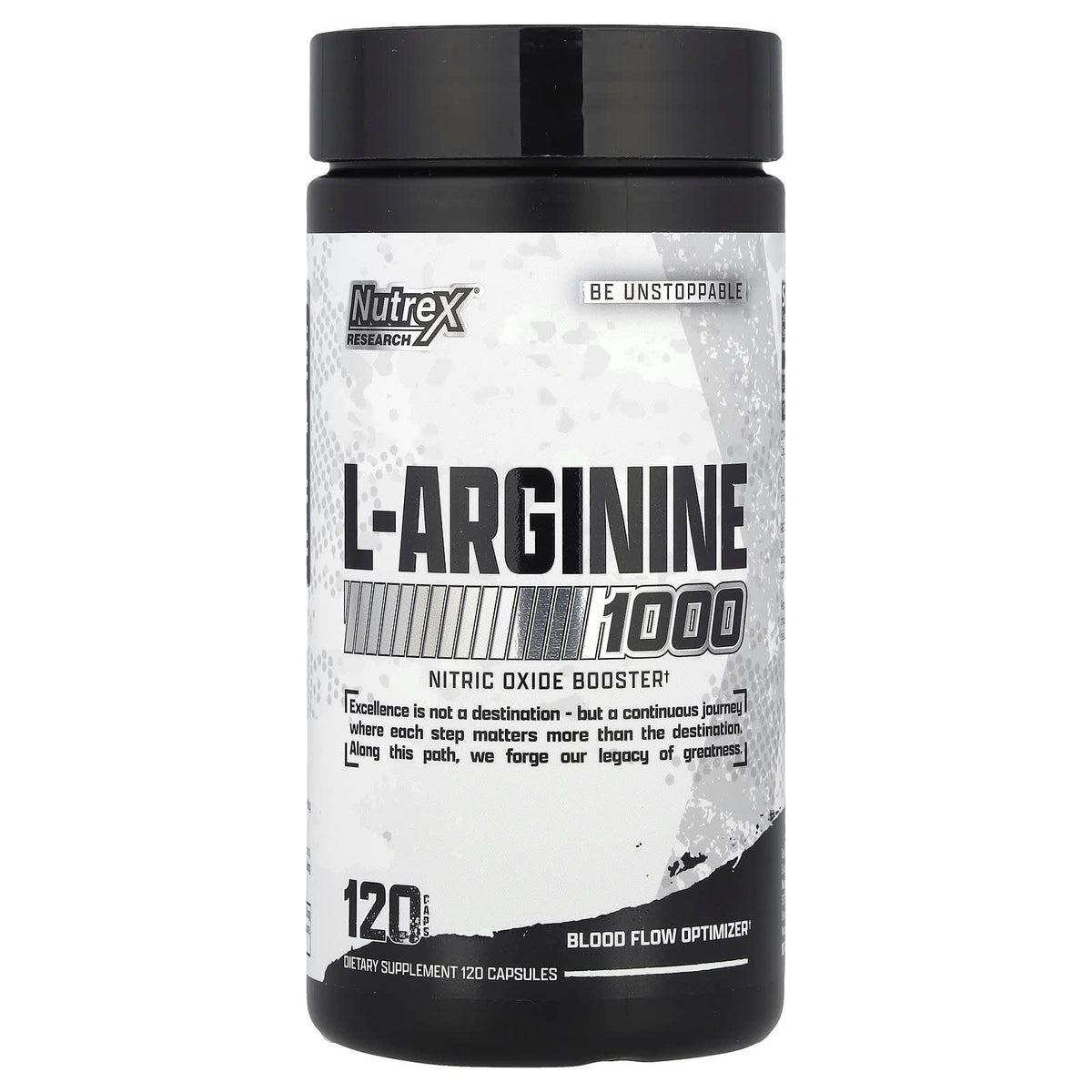 L-Arginine 1000 – 120 vegetariska kapslar framsida