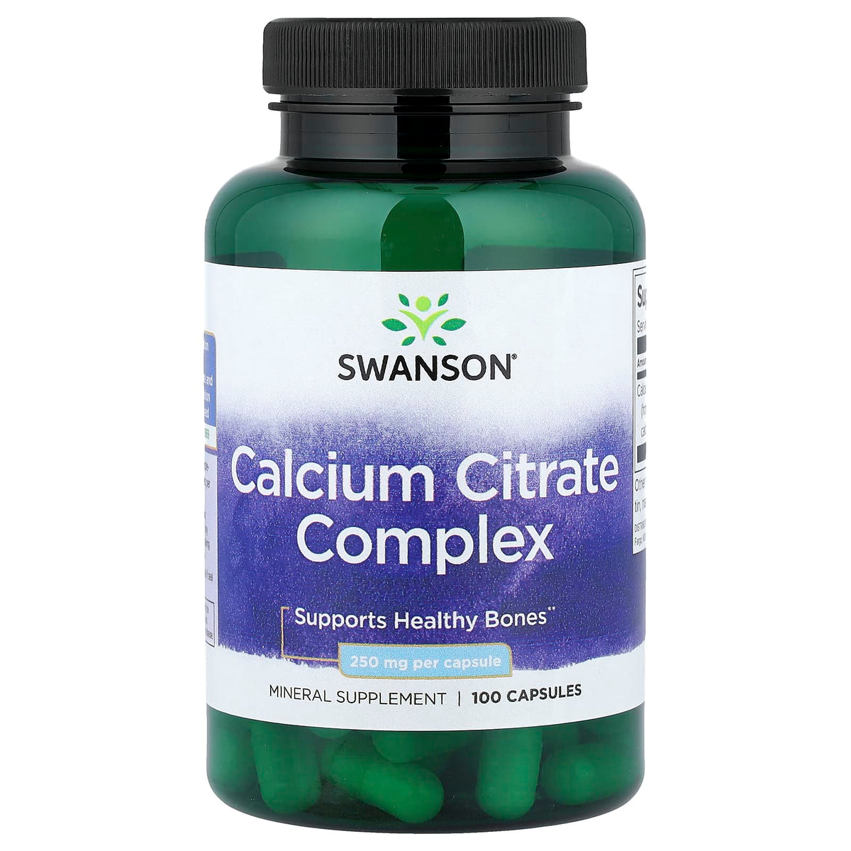 Swanson - Calcium Citrate Complex - 250mg