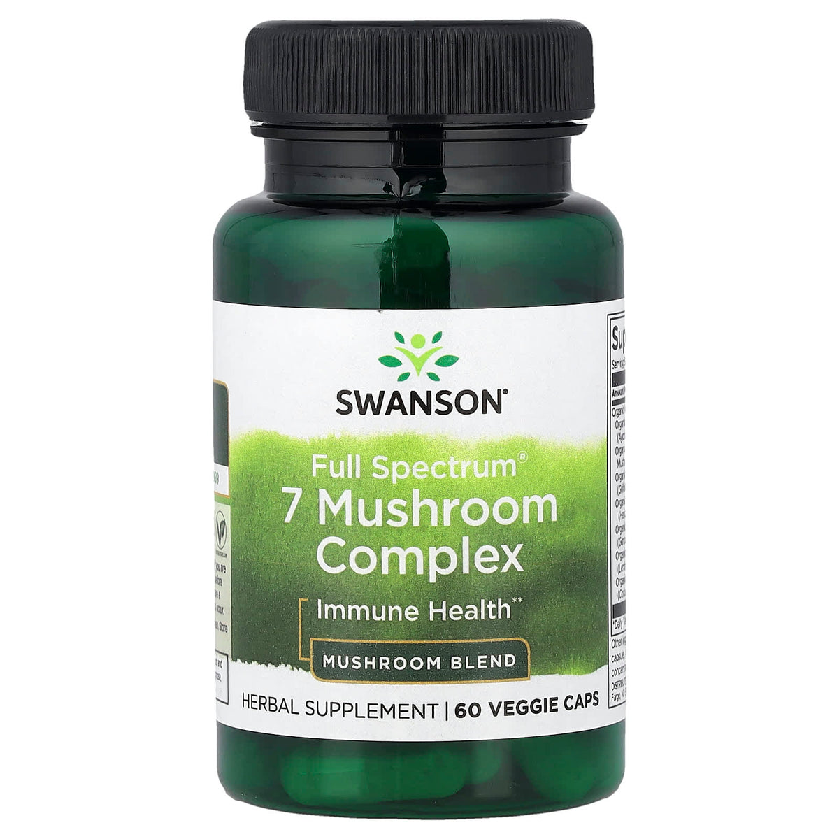 Swanson - Full Spectrum 7 Mushroom Complex - 30 Days - 60 Vcaps