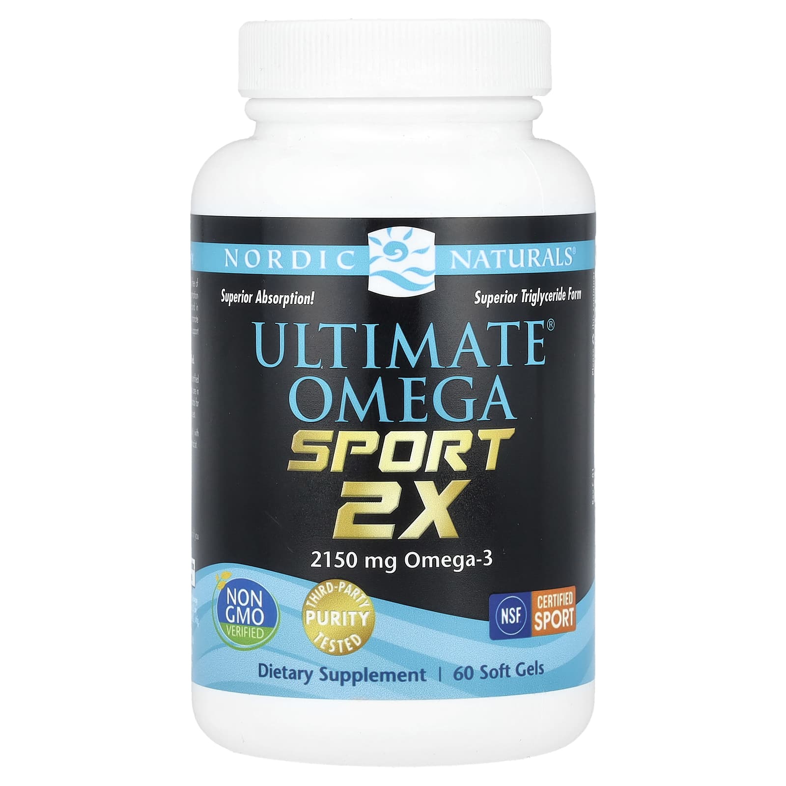 Ultimate Omega D3 Sport baksida