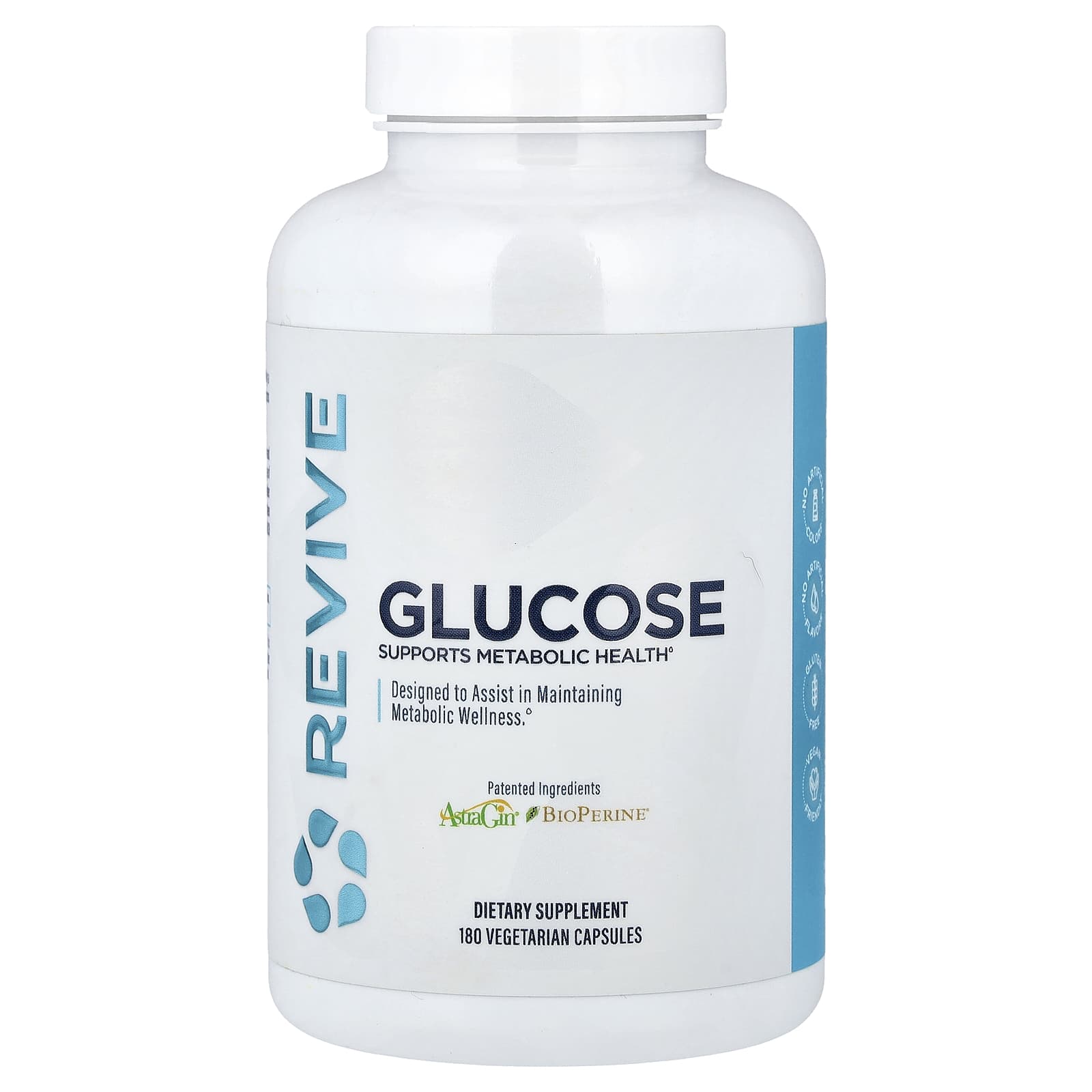 Revive Glucose 180 Vcaps framsida