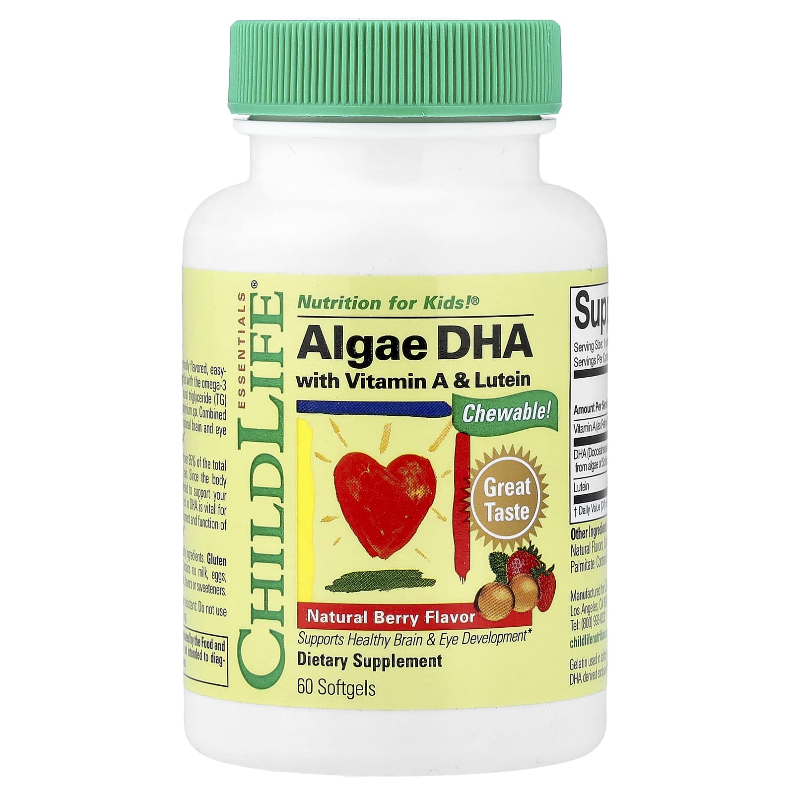 Child Life Algae DHA framsida