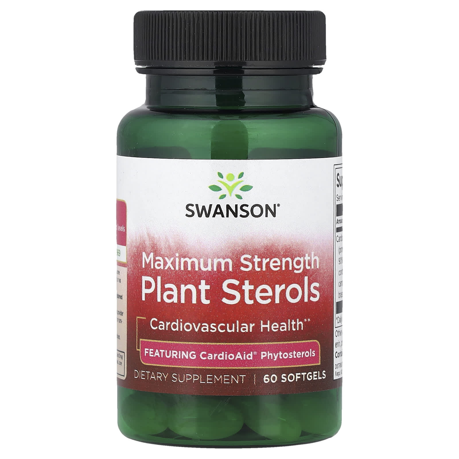Swanson Maximum Strength Plant Sterols framsida