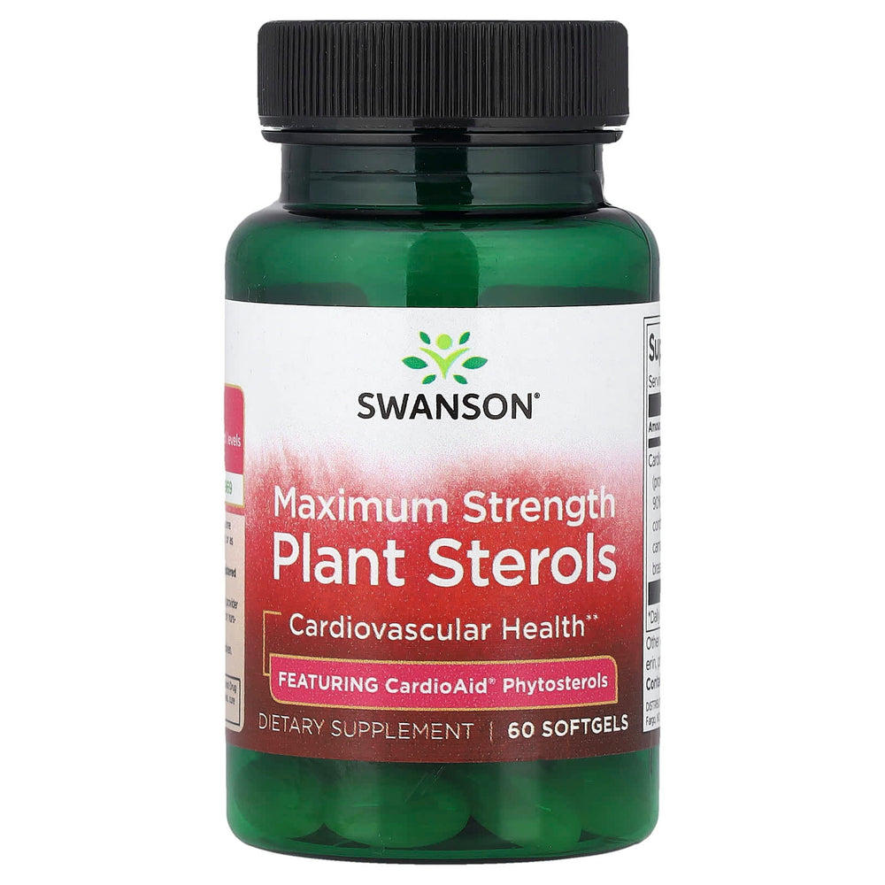 Swanson Maximum Strength Plant Sterols framsida
