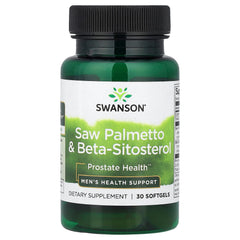 Saw Palmetto & Beta-Sitosterol baksida näringsfakta