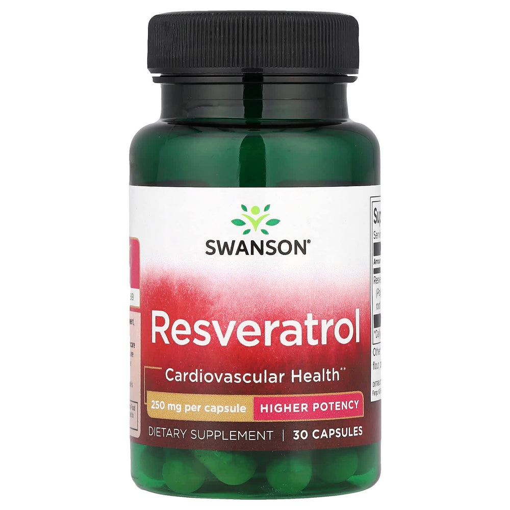 Swanson Resveratrol produktflaska