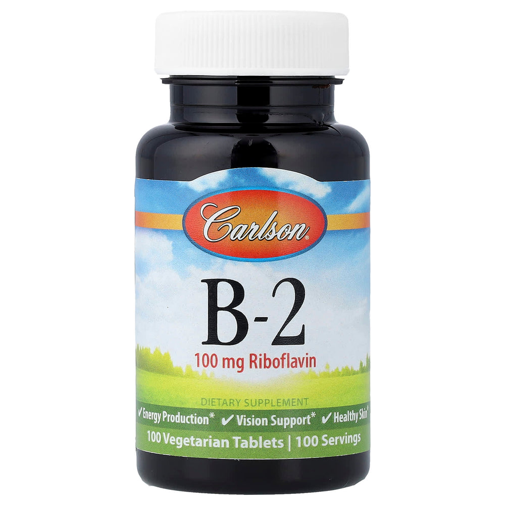 Vitamin B-2 100 mg baksida näringsfakta