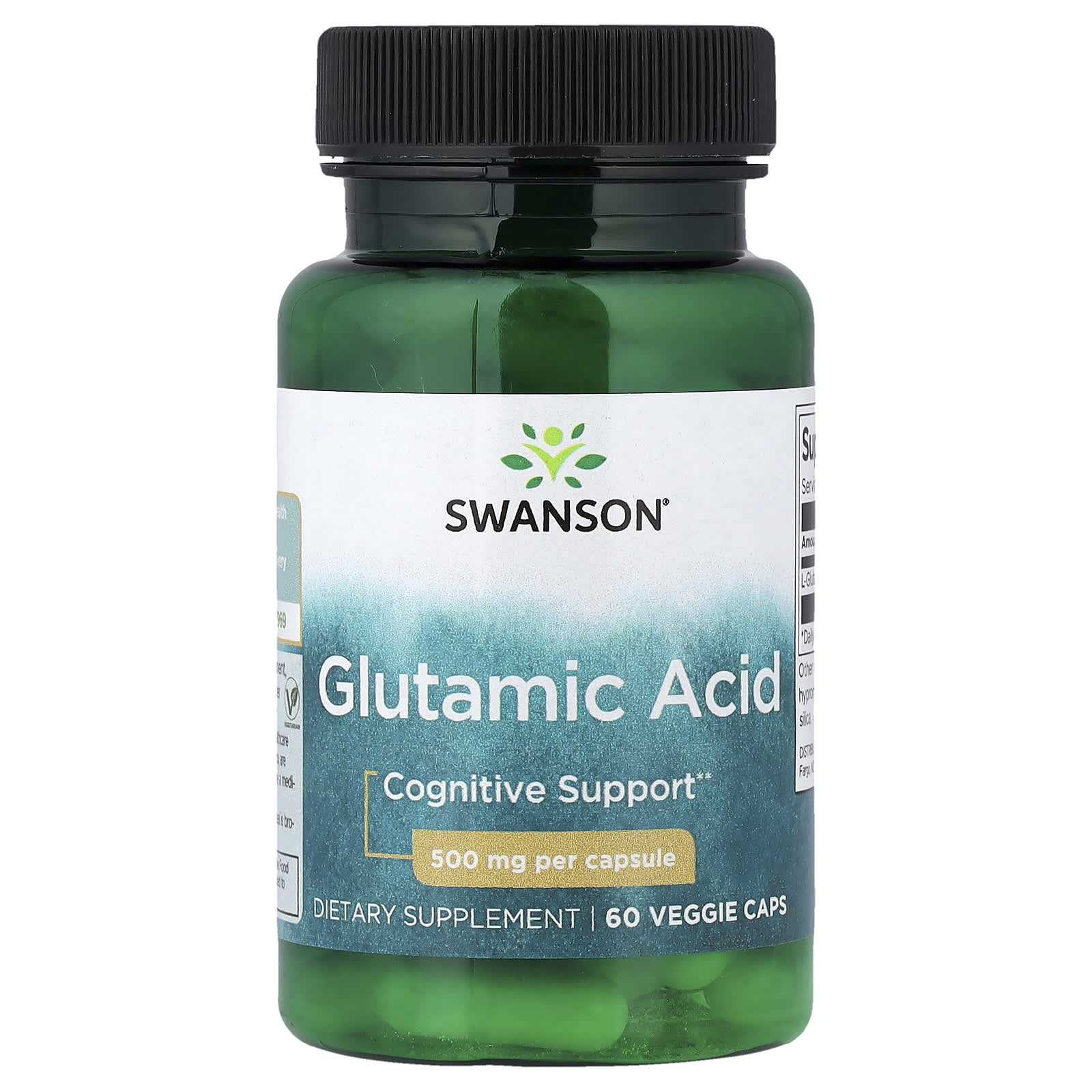 Glutaminsyra – 500 mg framsida