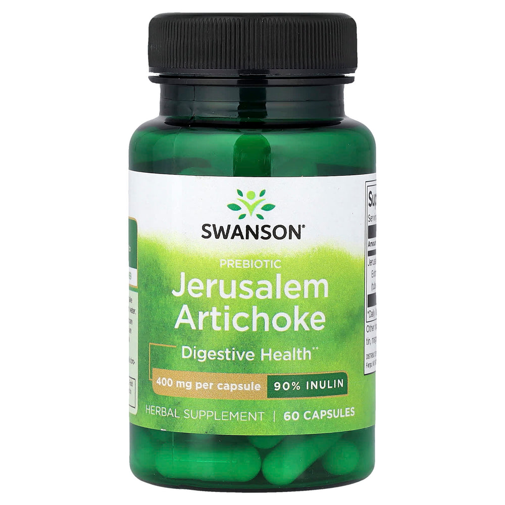 Prebiotic Jerusalem Artichoke 60 kapslar framsida