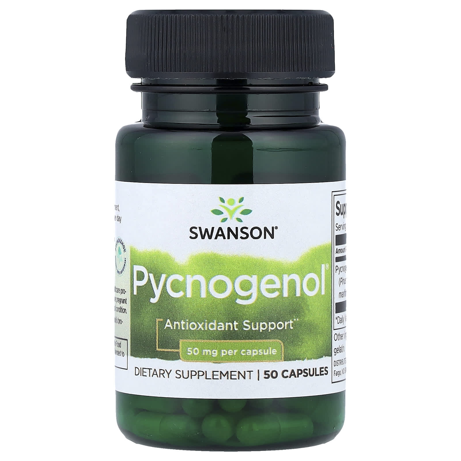 Swanson Pycnogenol 50 Caps framsida