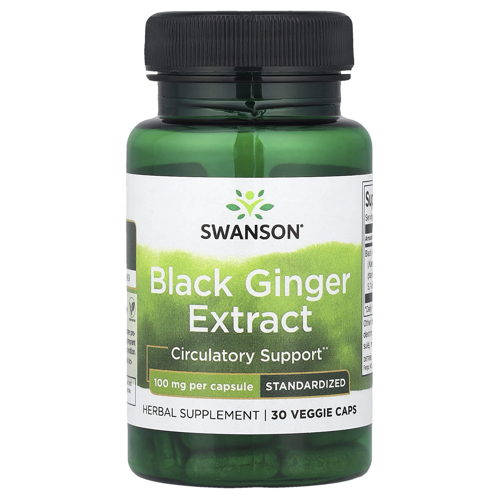 Swanson Black Ginger Extract framsida