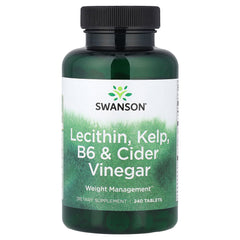 Swanson - Lecithin, Kelp, B6 & Cider Vinegar