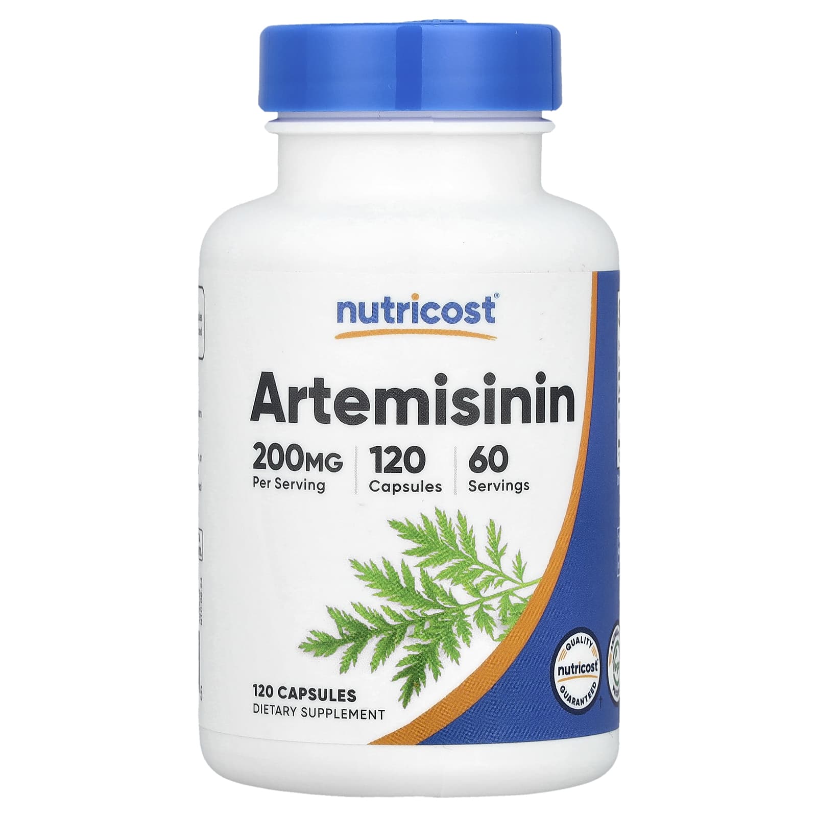 Artemisinin – 100 mg baksida med näringsfakta