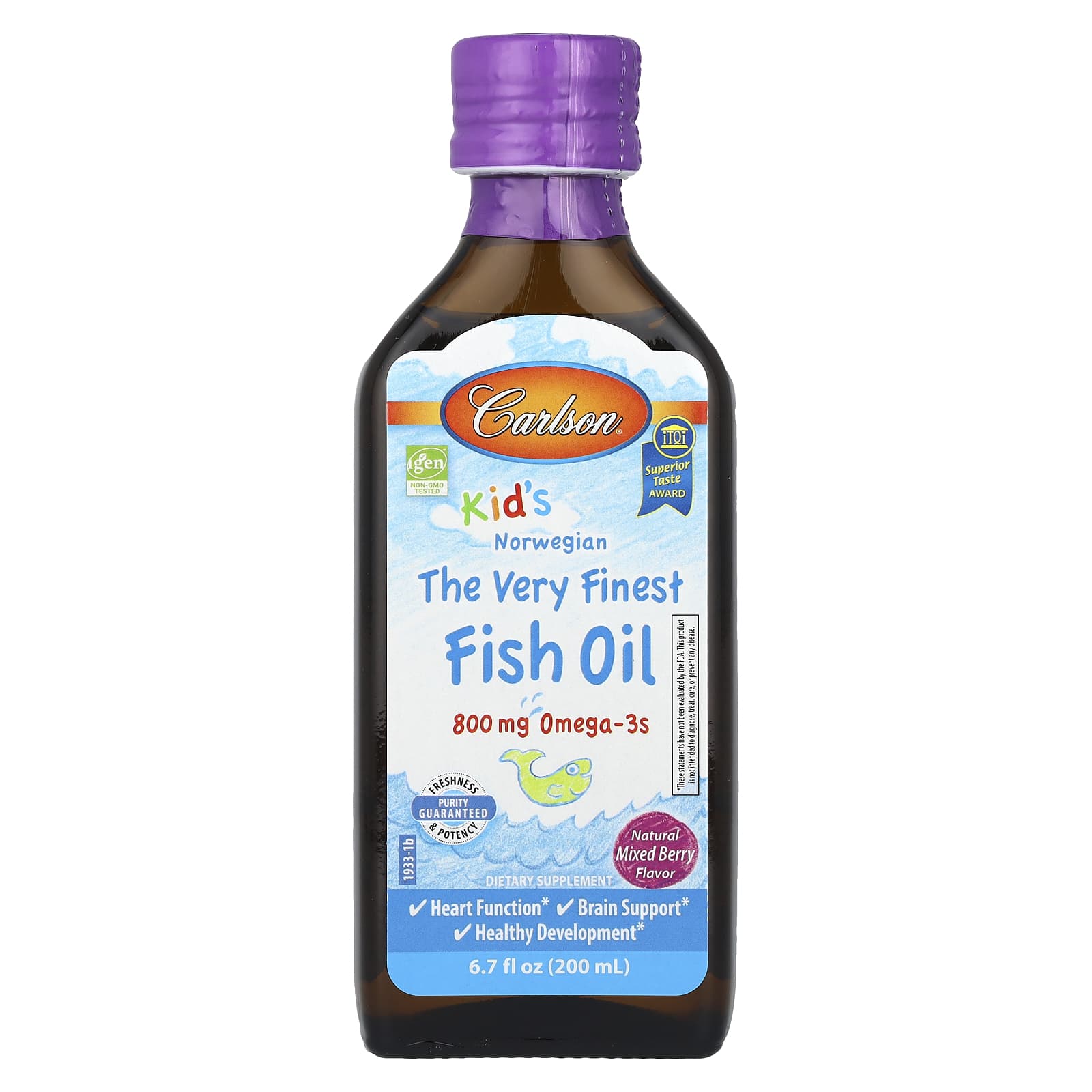 Carlson Labs - Den Allerbedste Fiskefedtolie