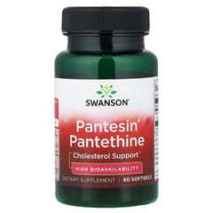 Swanson Pantesin Pantethine 60 Sgels framsida