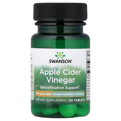 Swanson Apple Cider Vinegar baksida näringsfakta