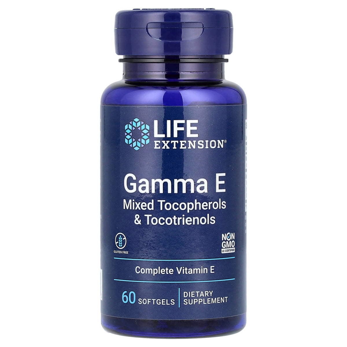 Life Extension - Gamma E Blandede Tocopheroler & Tocotrienoler - 60 Sgels