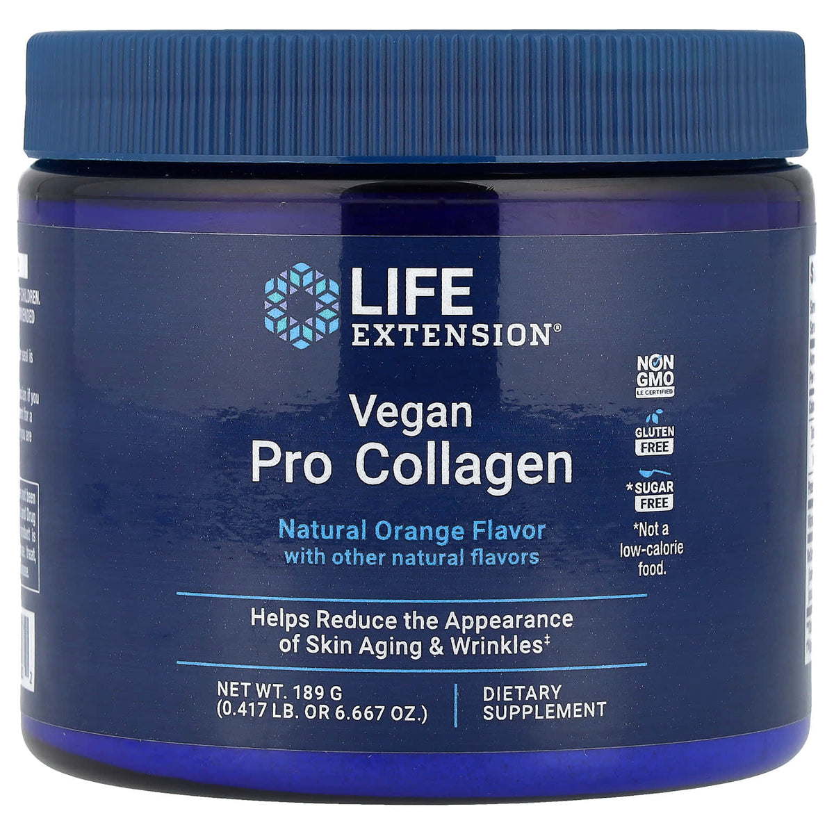 Life Extension Vegan Pro Collagen ingredienser