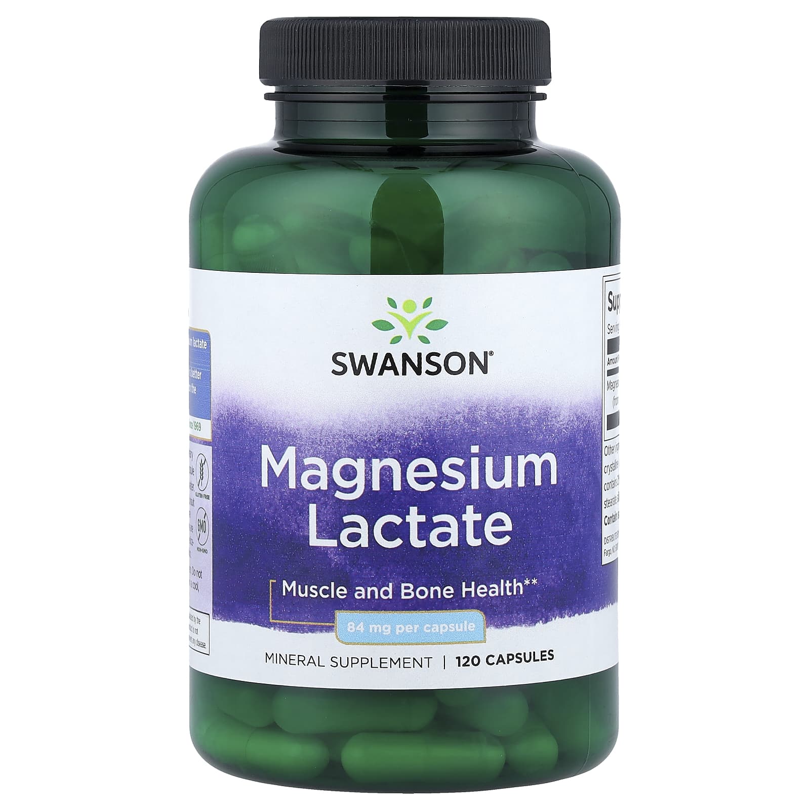 Magnesium Laktat baksida näringsfakta