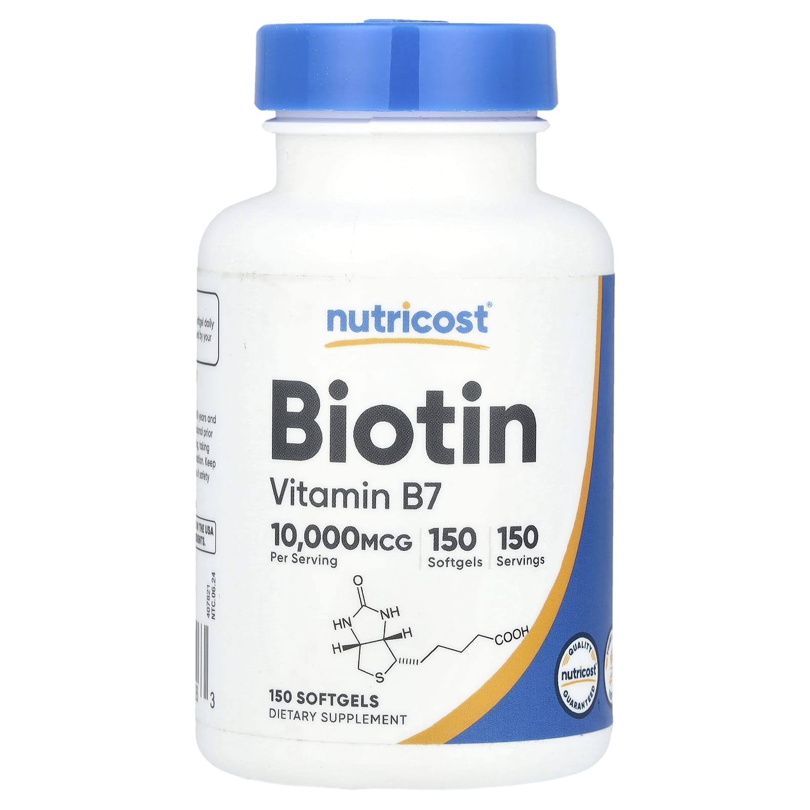 Nutricost - Biotin Vitamin B7 10,000mcg
