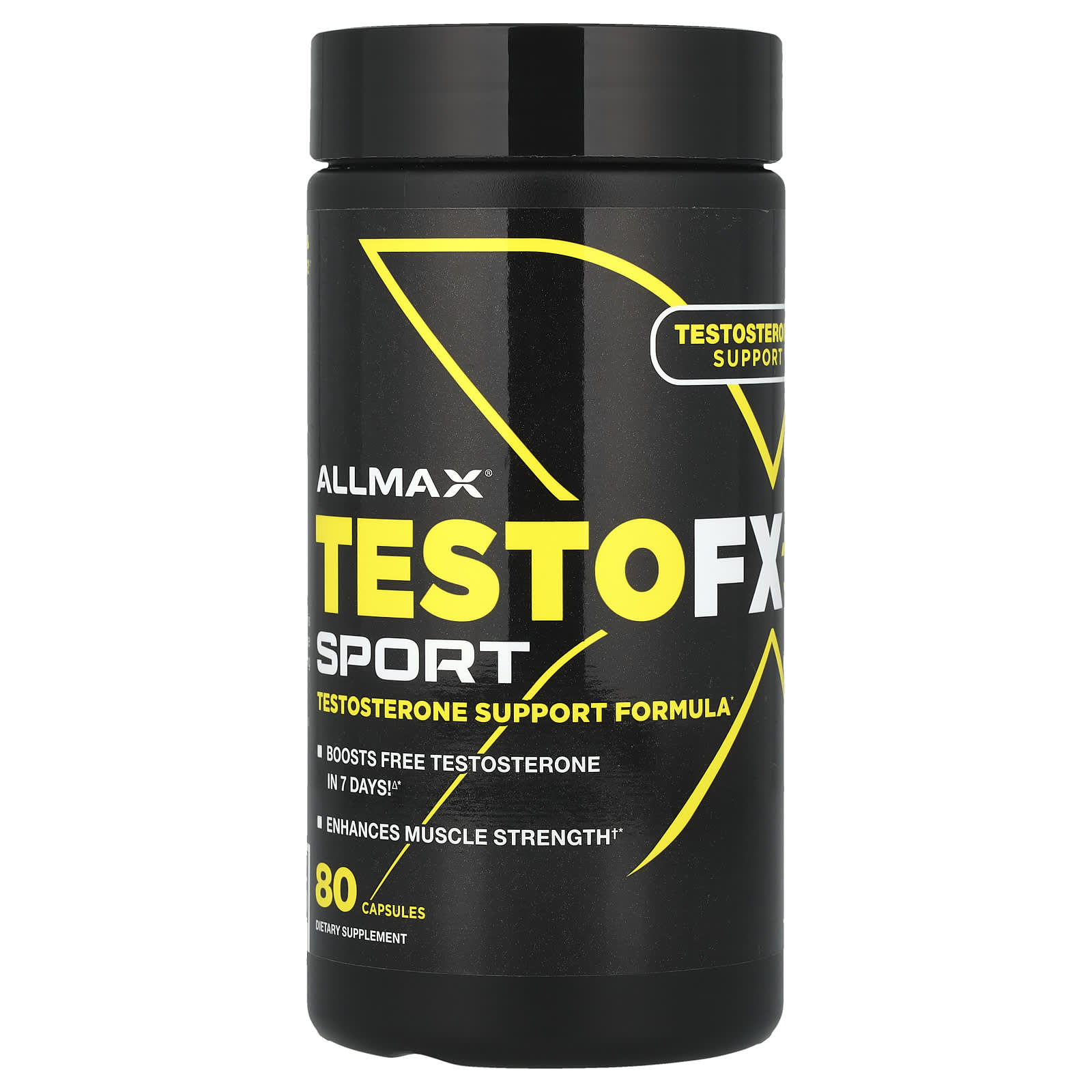 Allmax Testofx Sport baksida näringsfakta