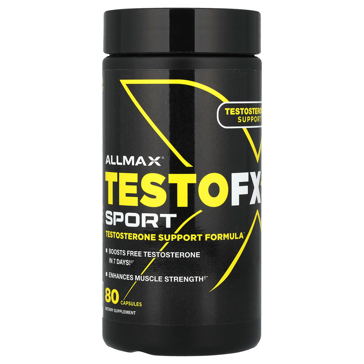 Allmax Testofx Sport baksida näringsfakta