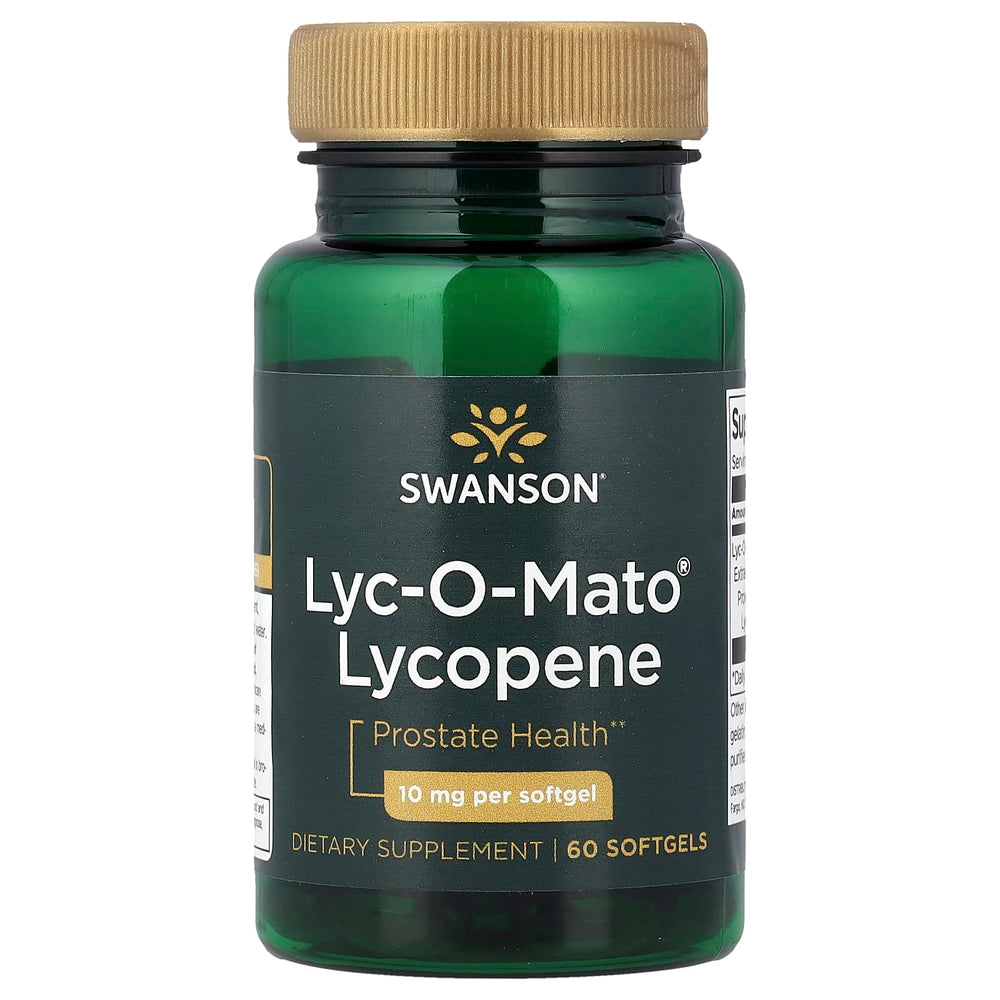 Swanson Lyc-O-Mato Lycopene baksida näringsfakta
