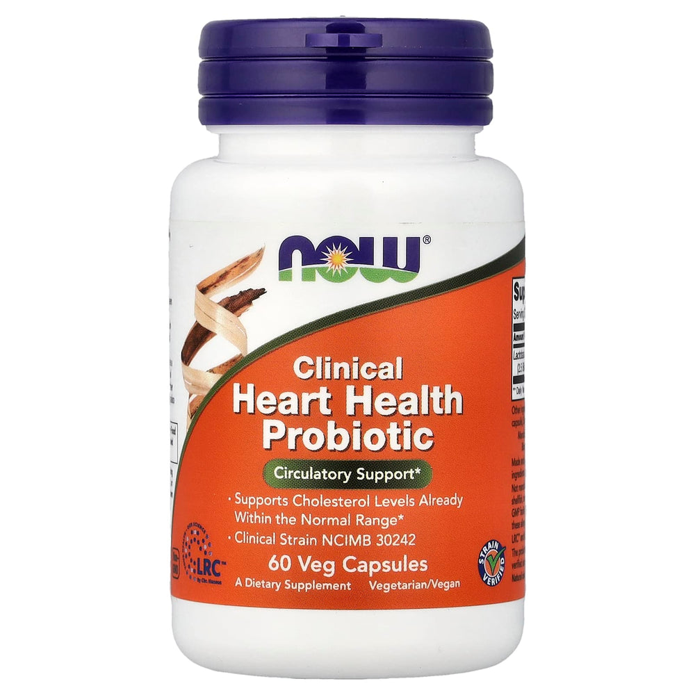 Clinical Heart Health Probiotic baksida