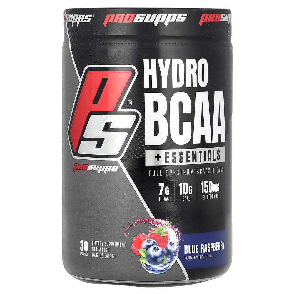 Prosupps Hydro BCAA + Essentials ingredienser lista