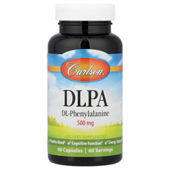DLPA 500 mg baksida näringsfakta
