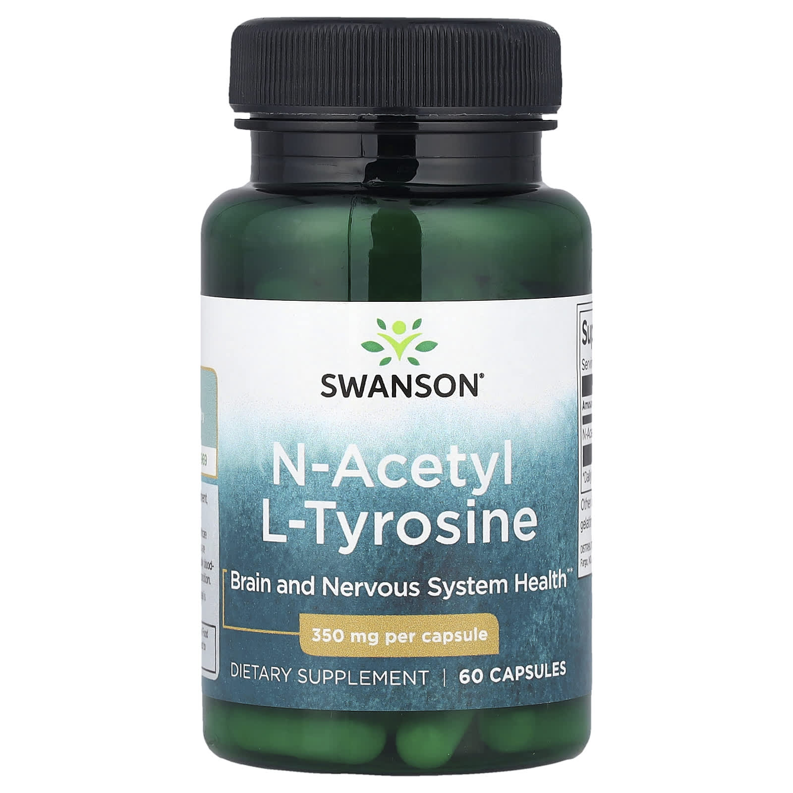 N-Acetyl L-Tyrosin 350 mg framsida