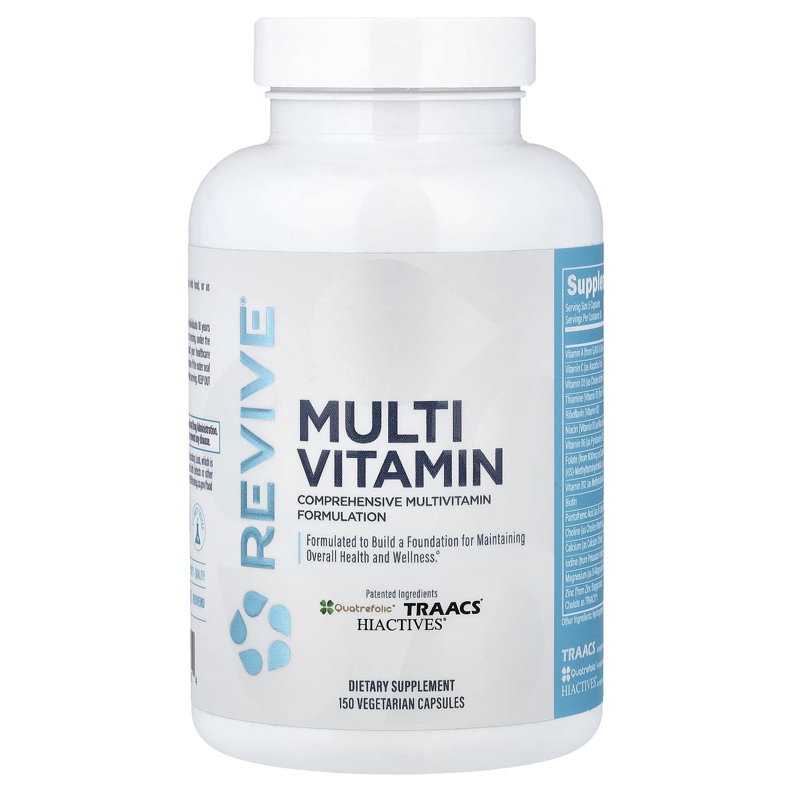 Revive Multivitamin 150 vegetariska kapslar framsida