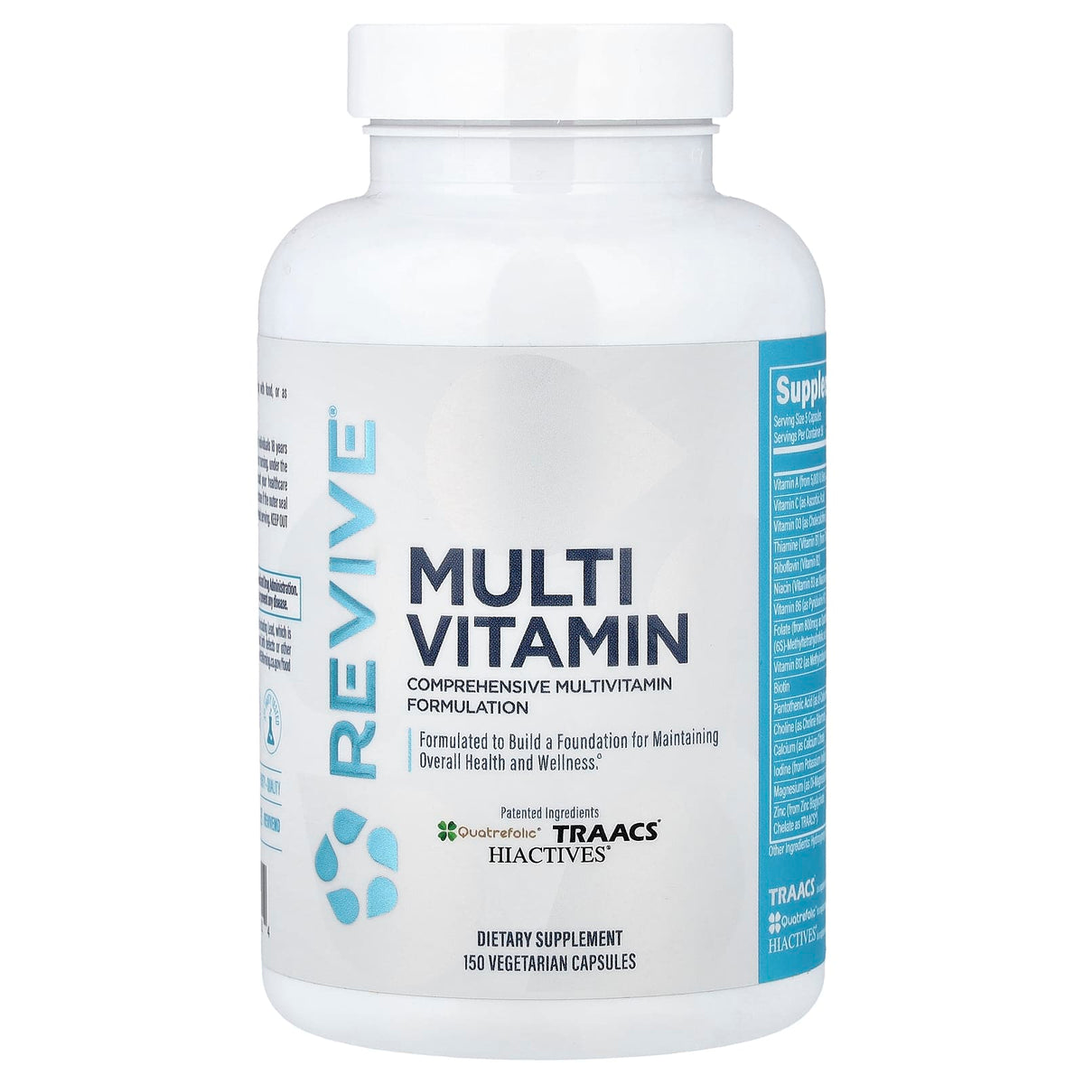 Revive Multivitamin 150 vegetariska kapslar framsida