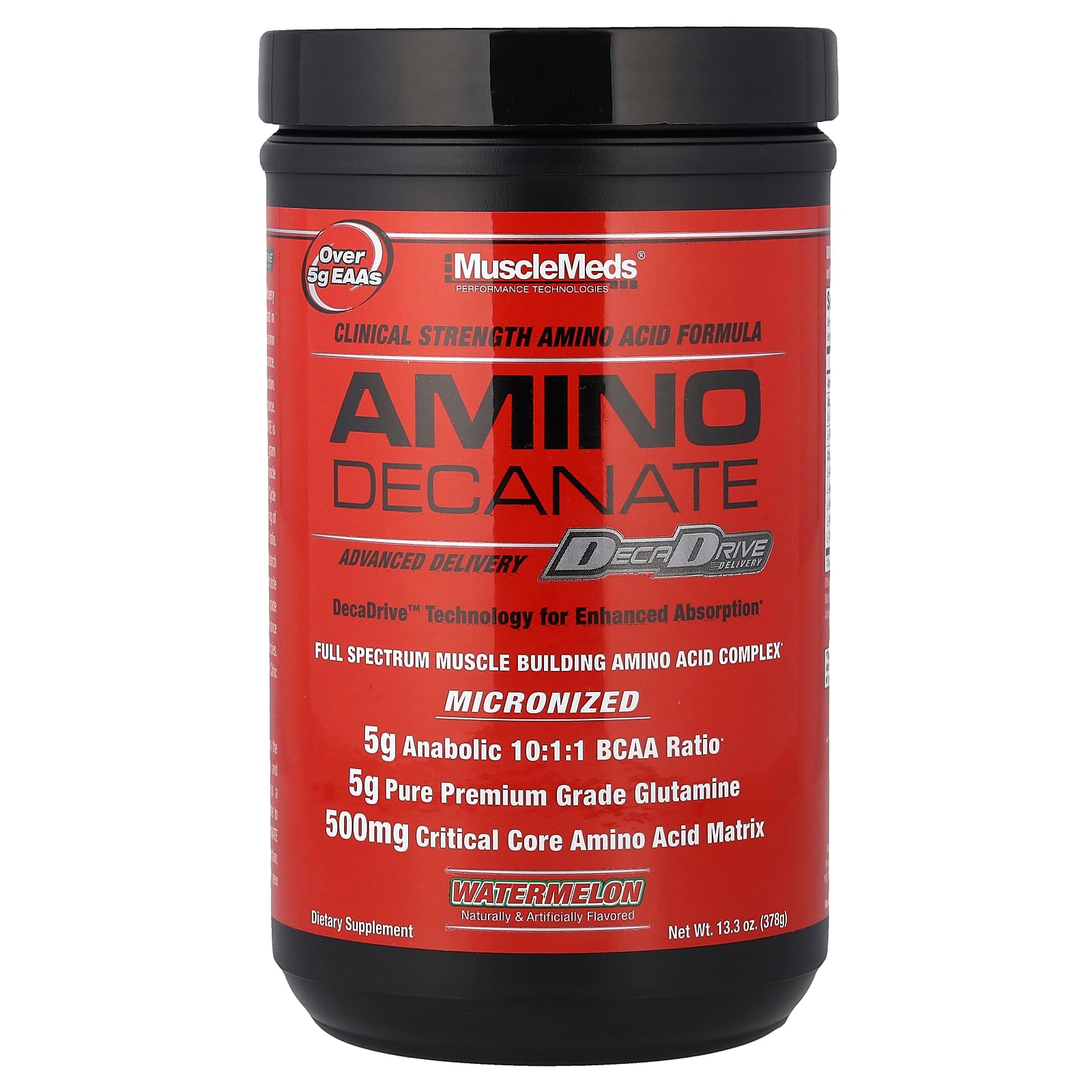 Musclemeds - Amino Decanate - Amino Syrekomplex