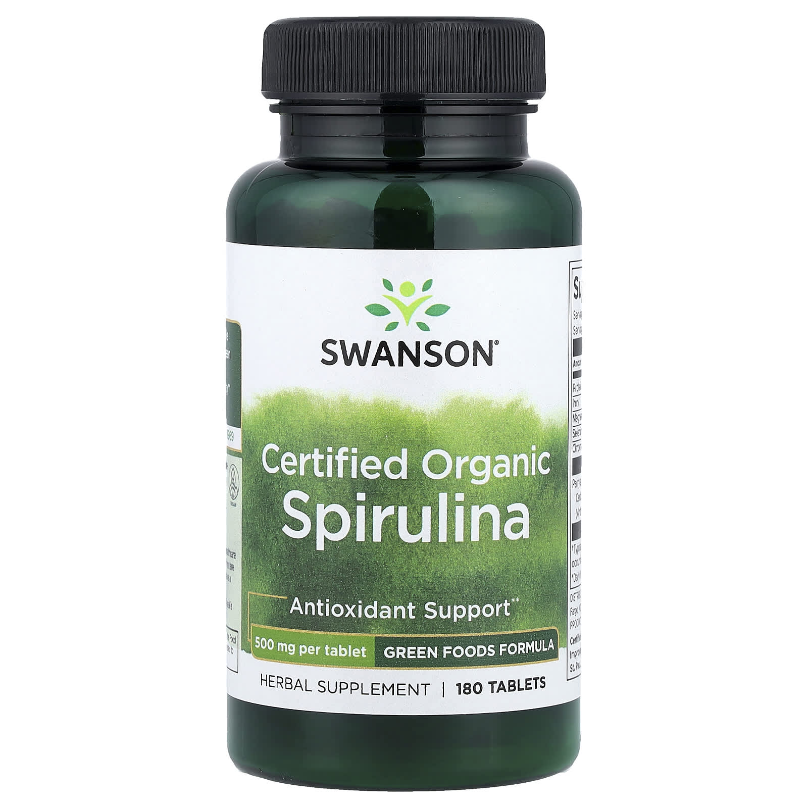 Swanson Spirulina doseringsanvisning