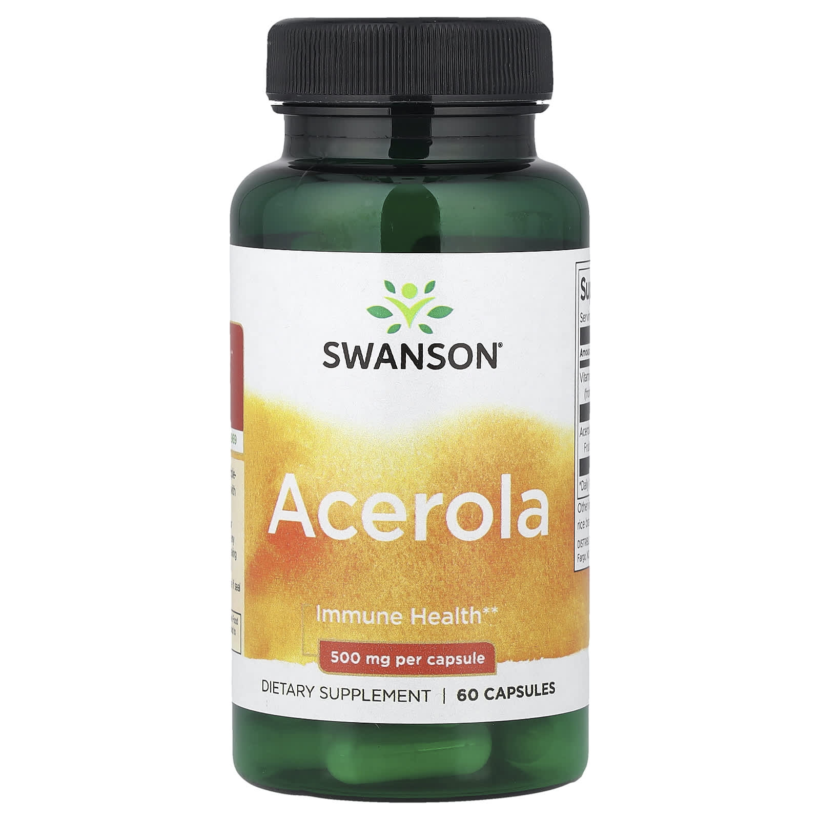 Swanson Acerola 30 kapslar framsida
