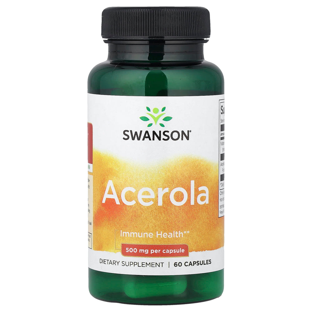 Swanson Acerola 30 kapslar framsida