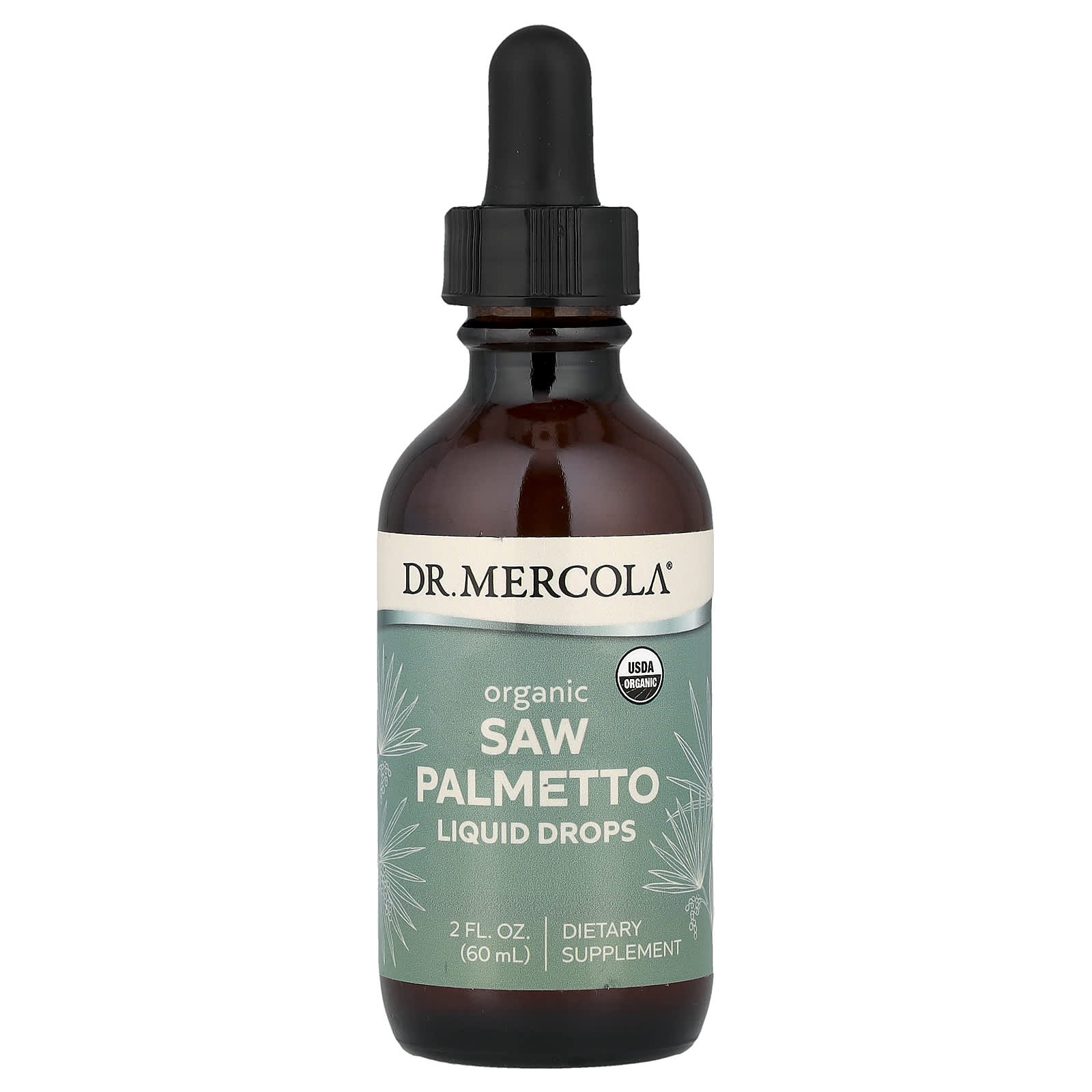 Saw Palmetto Liquid Drops – Ekologisk extrakt framsida